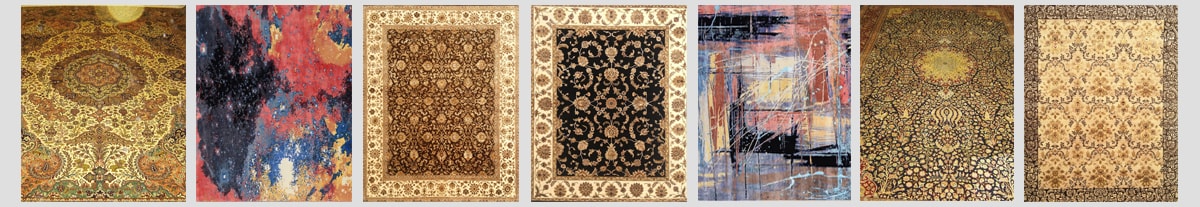 Tapis en soie d'origine