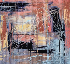 Tapis modernes en soie