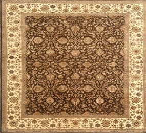 Tapis en laine et soie