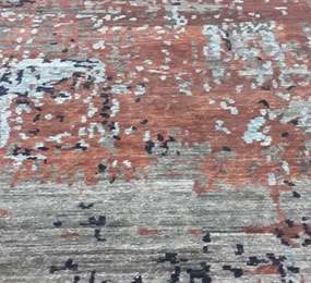 Tapis en laine et soie