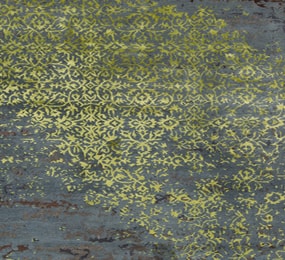 Tapis en laine et soie