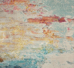 Tapis en laine et soie